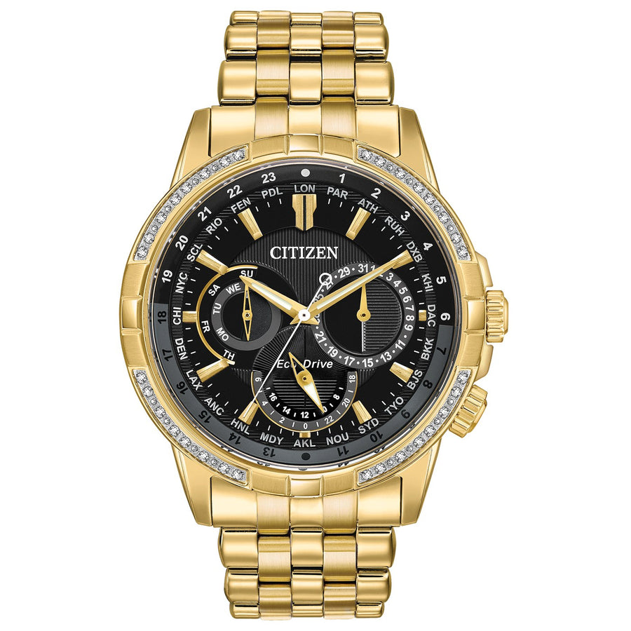 Citizen Calendrier BU2082-56E eco-drive stainless steel watch