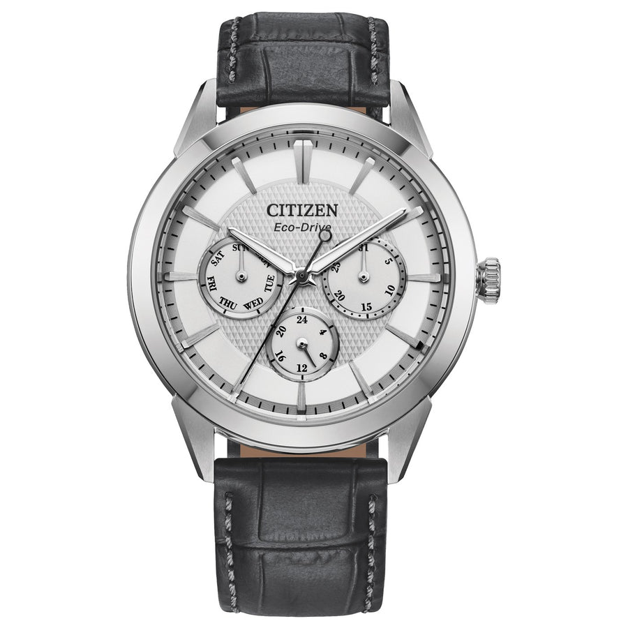 Citizen Classic BU2110-01A eco-drive leather watch