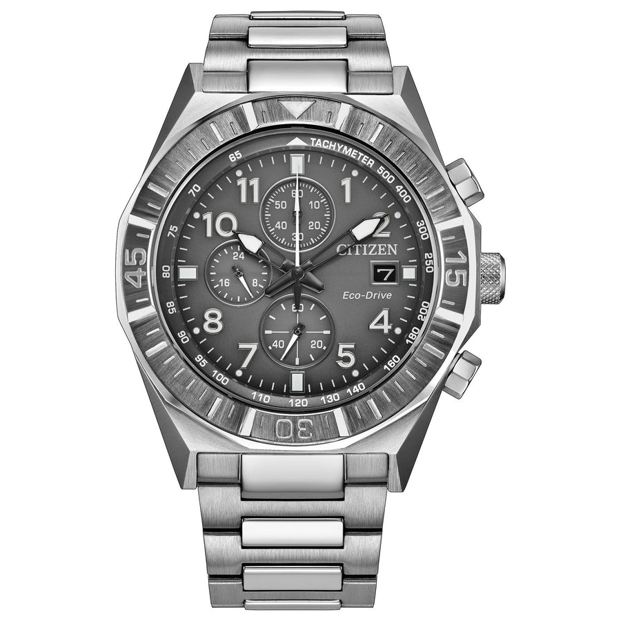 Citizen Nighthawk CA0890-54H eco-drive stainless steel watch