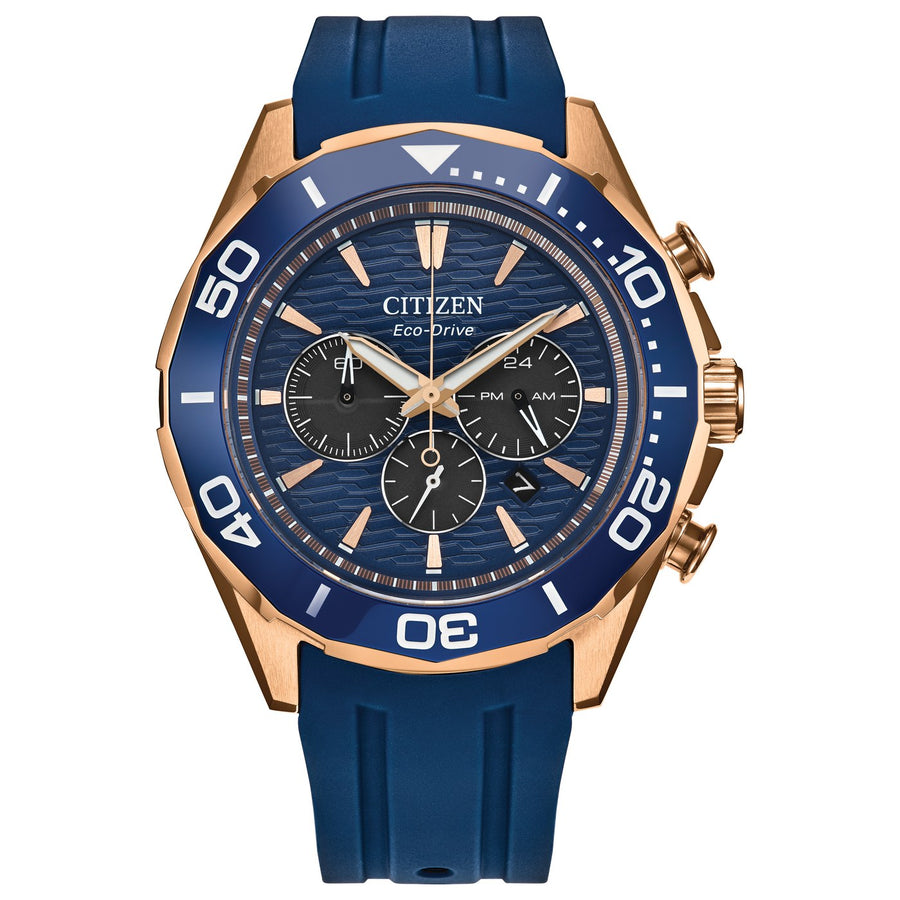 Citizen Endeavor Chrono CA4733-00L eco-drive polyurethane watch