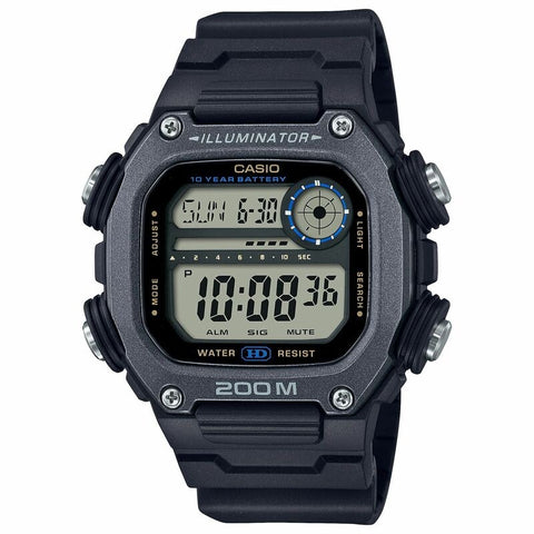 Casio Sport Digital DW291HX-1AV Silver quartz resin watch