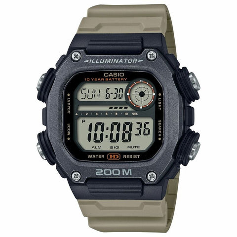 Casio Sport Digital DW291HX-5AV Silver quartz resin watch