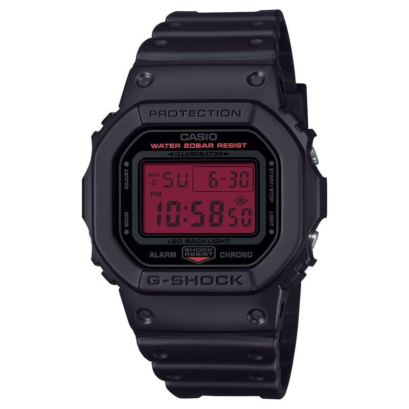 Casio G-Shock DW5600BBR-1 Pink quartz resin watch