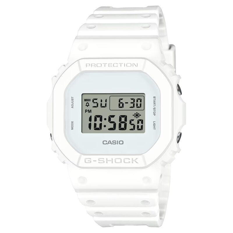 Casio G-Shock DW5600WW-7 Silver quartz resin watch