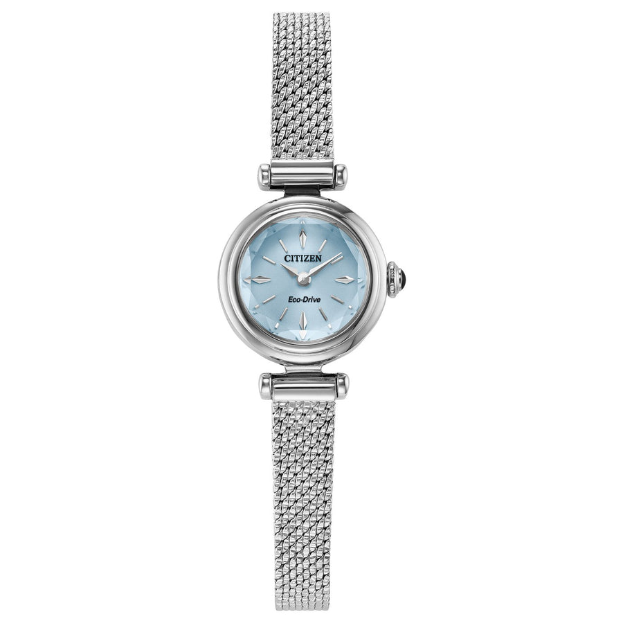 Citizen Fio EG7081-51L Blue eco-drive leather watch