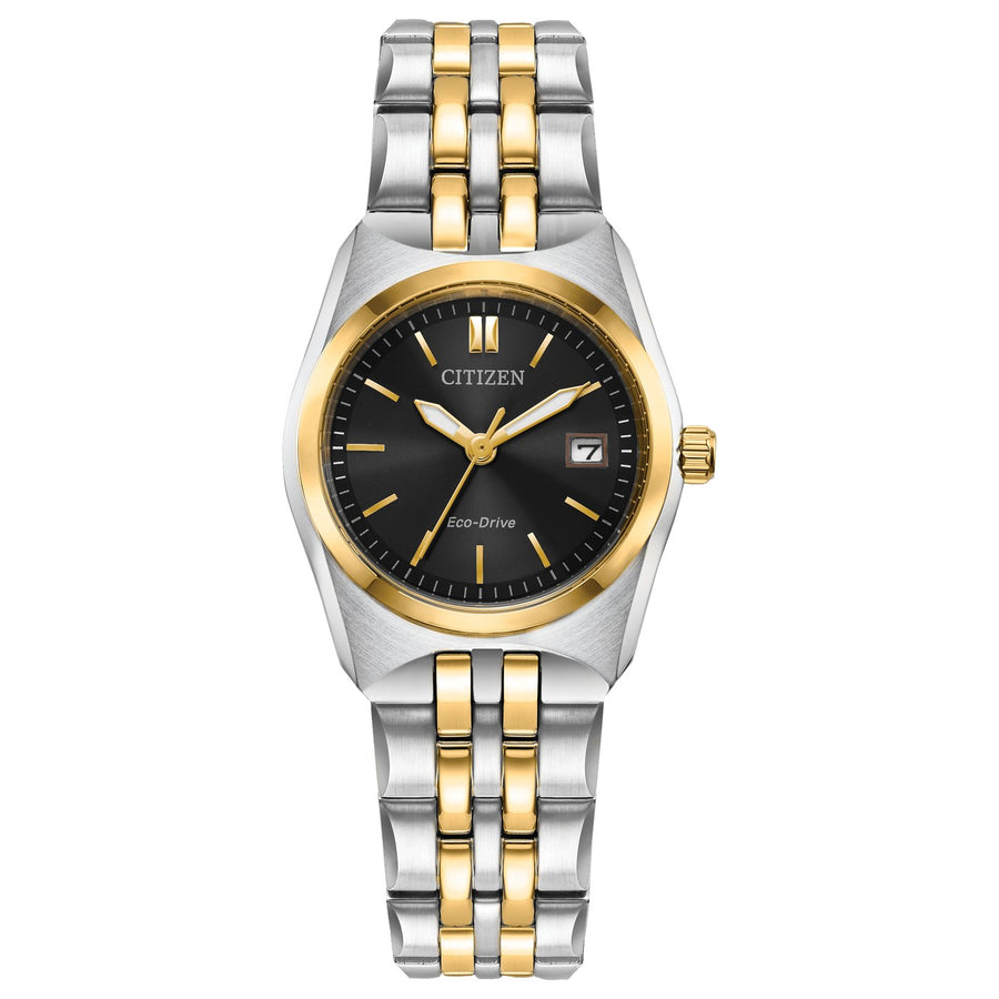 Citizen Corso EW2299-50E Black eco-drive stainless steel watch
