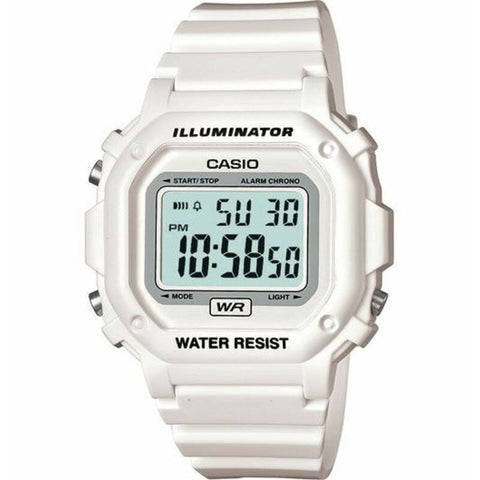 Casio Vintage F108WHC-7B Blue quartz resin watch