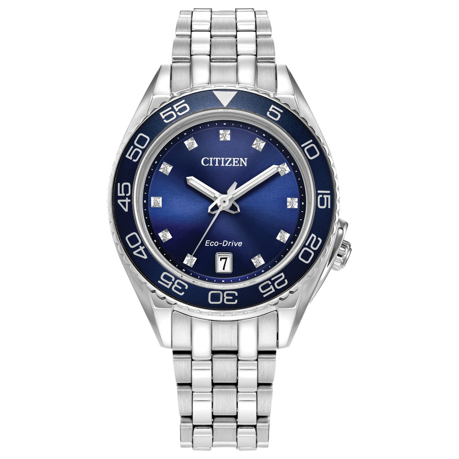 Citizen Sport FE6160-57L eco-drive stainless steel watch