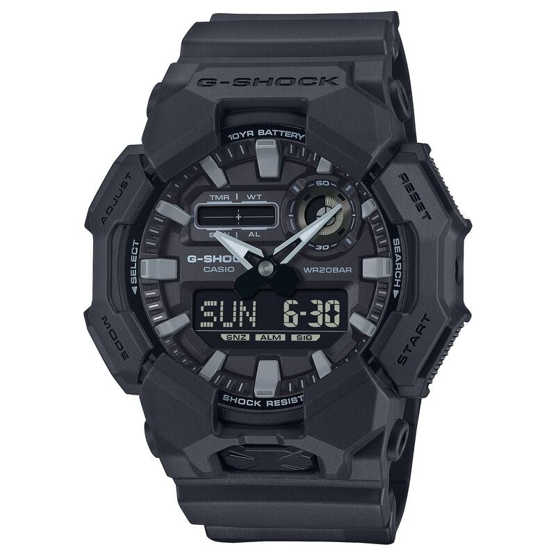 Casio G-Shock GA010-1A1 Black quartz resin watch