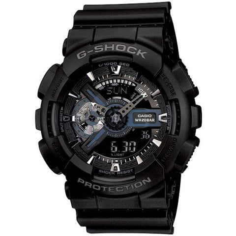 Casio G-Shock GA110-1B Black quartz resin watch