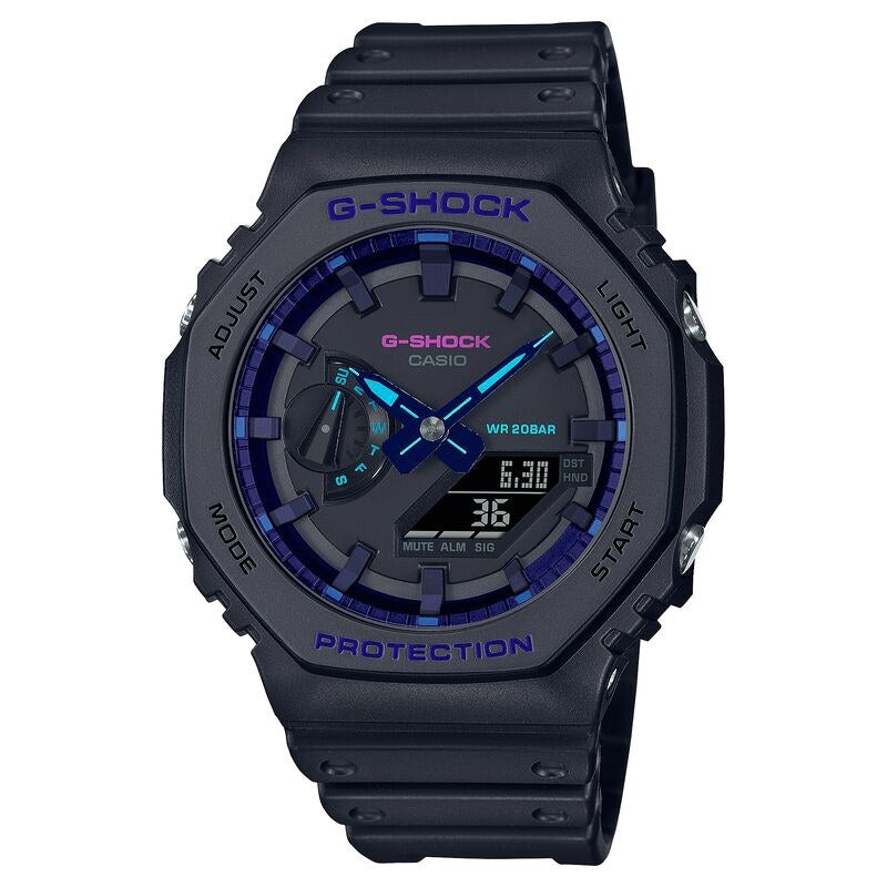 Casio G-Shock GA2100VB-1A Grey quartz resin watch