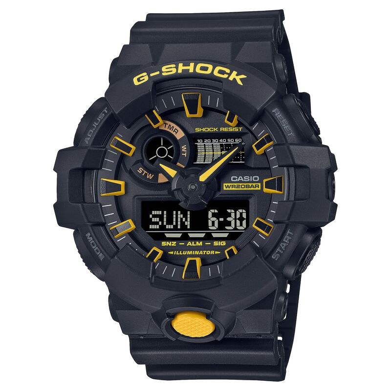 Casio G-Shock GA700CY-1A Black quartz resin watch