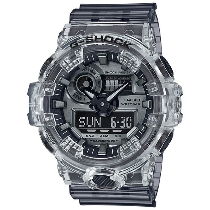 Casio G-Shock GA700SK-1A Black quartz resin watch