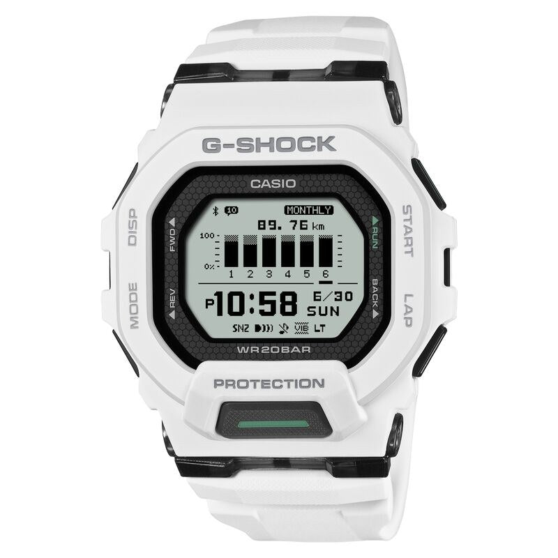 Casio G-Shock GBD200-7 Silver quartz resin watch