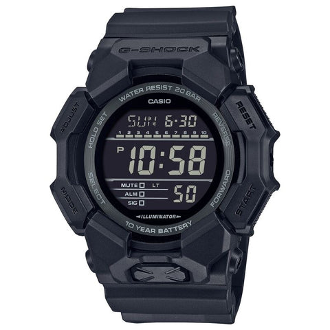 Casio G-Shock GD010-1A1 Black quartz resin watch
