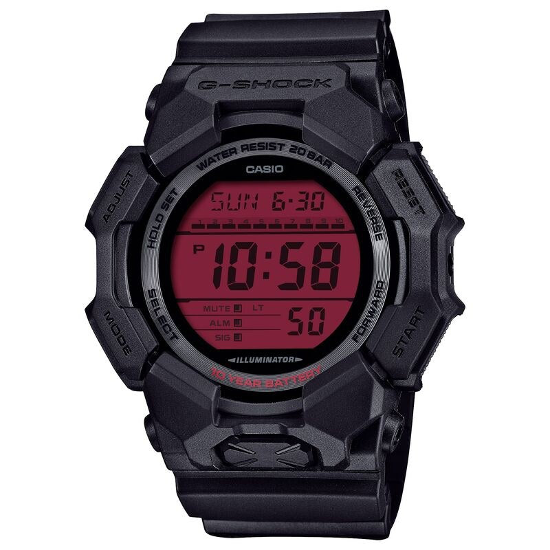 Casio G-Shock GD010BBR-1 Pink quartz resin watch