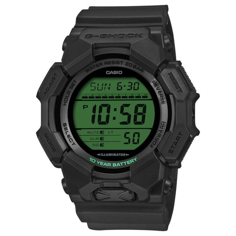 Casio G-Shock GD010BEG-1 Green quartz resin watch