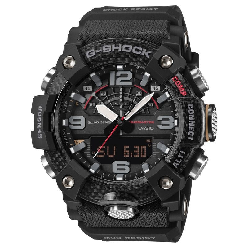 Casio G-Shock Mudmaster GGB100X-1A Black quartz resin watch