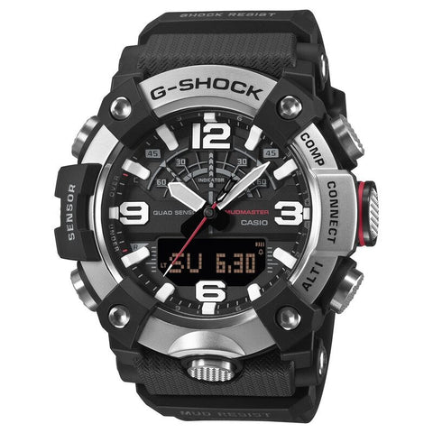 Casio G-Shock Mudmaster GGB100XM-1A Black quartz resin watch