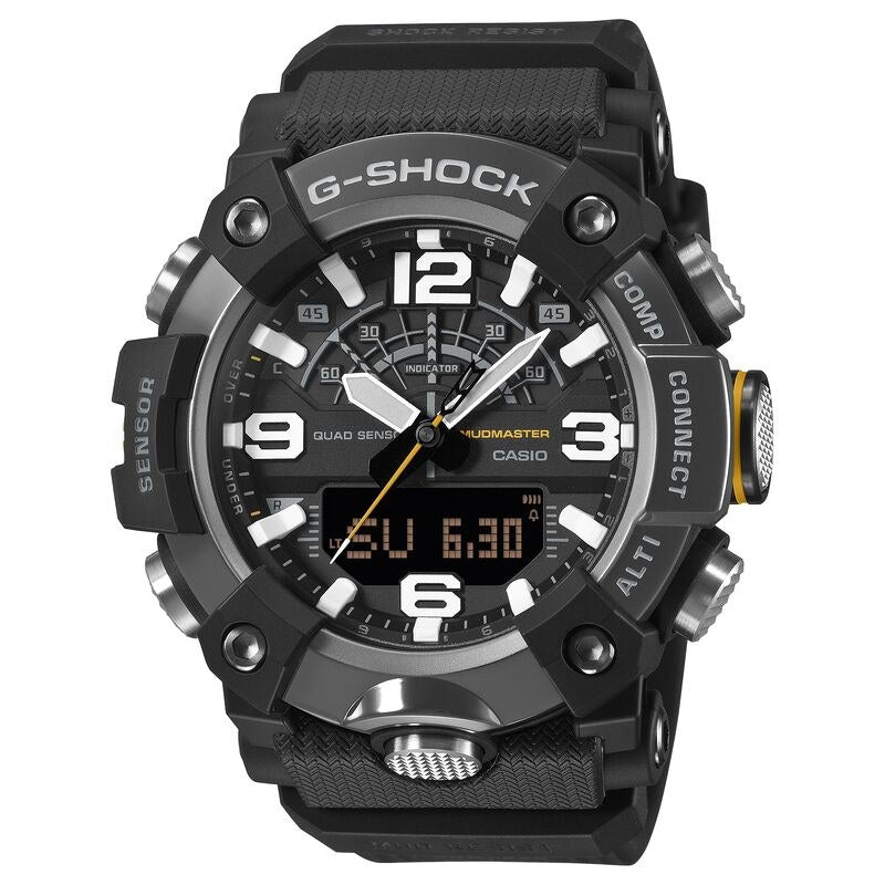 Casio G-Shock Mudmaster GGB100XMB-1A Grey quartz resin watch