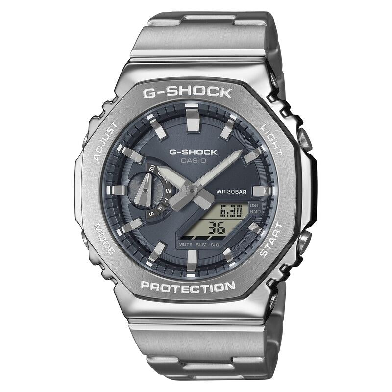 Casio G-Shock GM2110D-8A Grey quartz resin watch