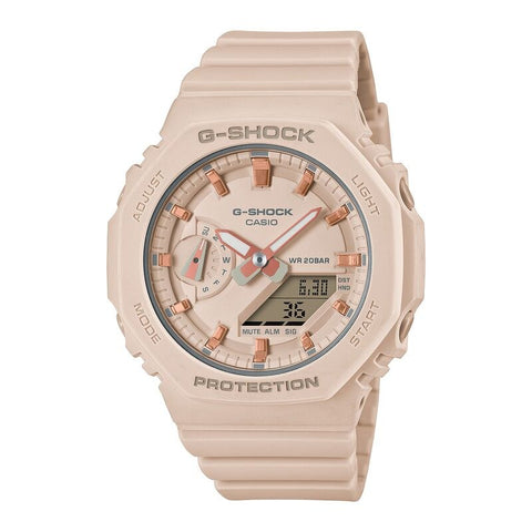 Casio G-Shock Women GMAS2100-4A Gold quartz resin watch