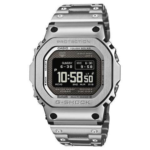 Casio G-Shock GMWBZ5000D-1 Silver quartz stainless steel watch
