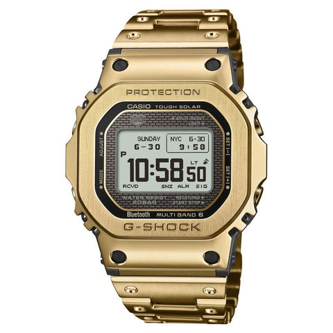 Casio G-Shock GMWBZ5000GD-9 Gold quartz stainless steel watch