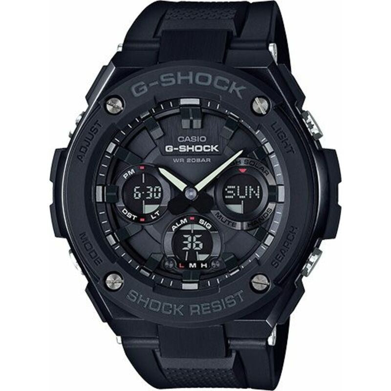 Casio G-Shock GSTS100G-1B Black quartz resin watch