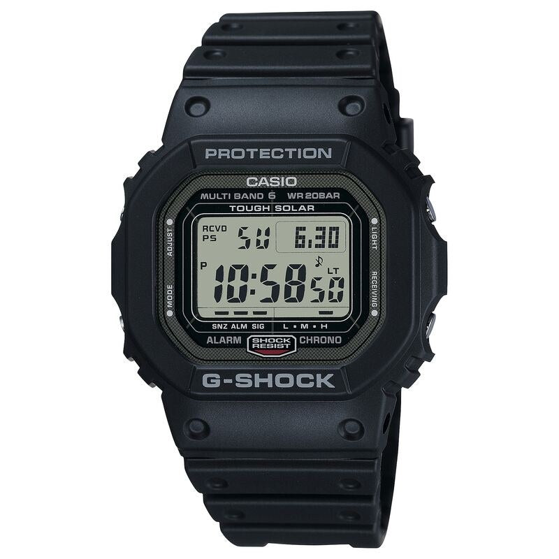 Casio G-Shock GW5000U-1 Silver quartz resin watch