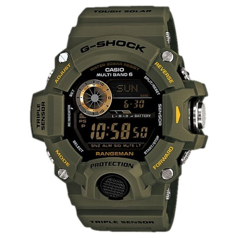 Casio G-Shock GW9400-3 Black quartz resin watch