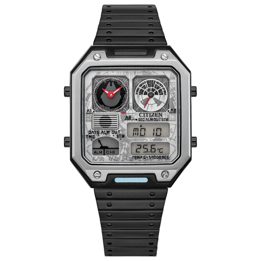 Citizen Millennium Falcon JG2146-53H eco-drive stainless steel watch