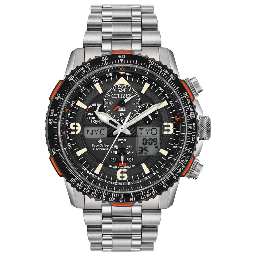 Citizen Promaster Skyhawk A-T JY8108-53E eco-drive super titanium watch