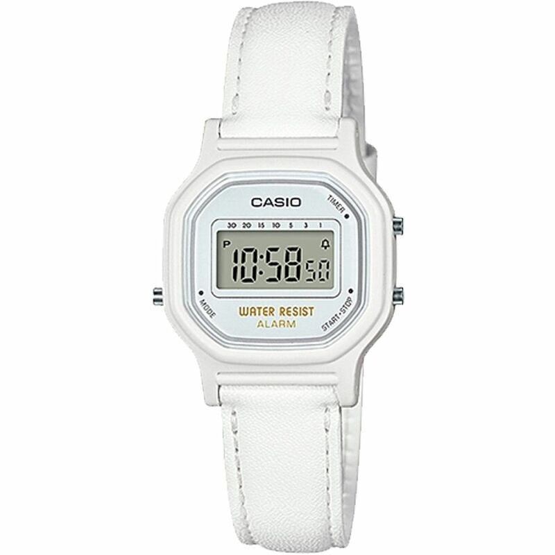 Casio Classic LA11WL-7A Silver quartz resin watch
