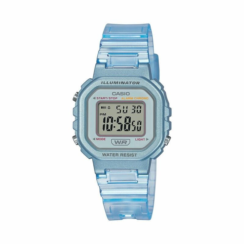 Casio Classic LA20WHS-2A Blue quartz resin watch