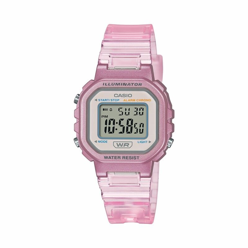 Casio Classic LA20WHS-4A Silver quartz resin watch