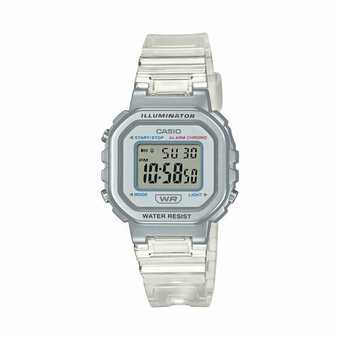 Casio Classic LA20WHS-7A Silver quartz resin watch