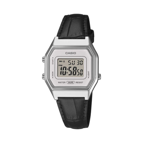Casio Vintage LA680WEL-1 Silver quartz stainless steel watch
