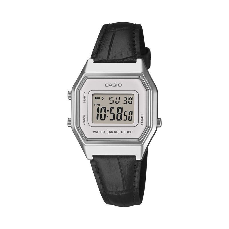 Casio Vintage LA680WEL-1 Silver quartz stainless steel watch
