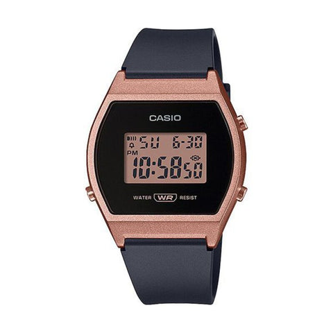 Casio Classic LW204-1A Black quartz resin watch