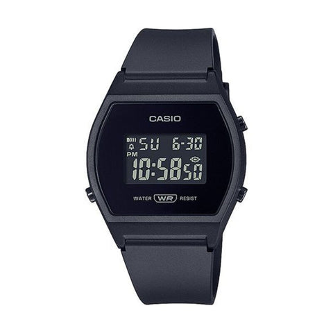 Casio Classic LW204-1B Black quartz resin watch