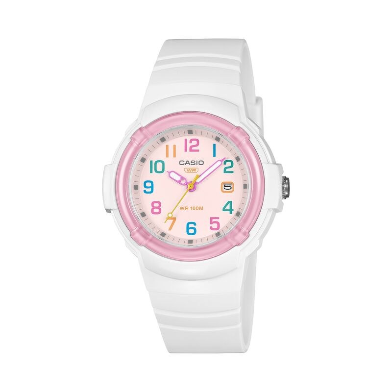 Casio Classic LX800H-7A1V Red quartz resin watch