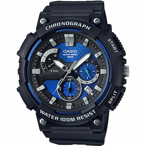 Casio Classic MCW200H-2AV Blue quartz resin watch