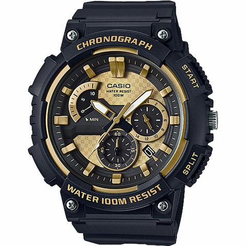 Casio Classic MCW200H-9AV Black quartz resin watch