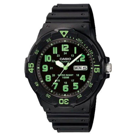 Casio Classic MRW200H-3BV Black quartz resin watch