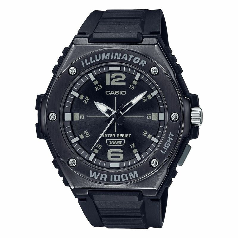 Casio Classic MWA100HB-1AV Black quartz resin watch