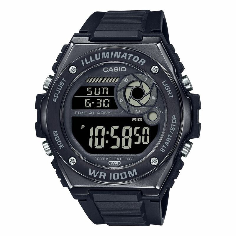 Casio Classic MWD100HB-1BV quartz resin watch