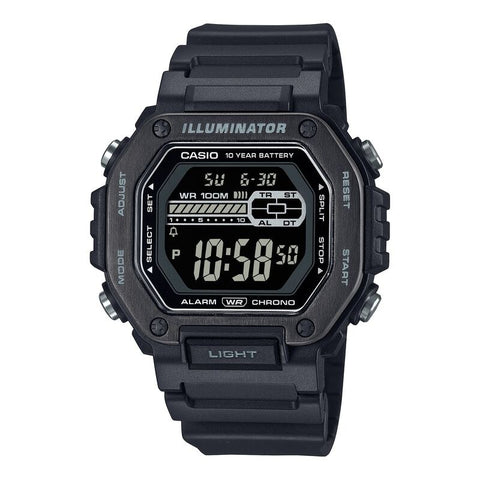 Casio Classic MWD110HB-1BV Black quartz resin watch