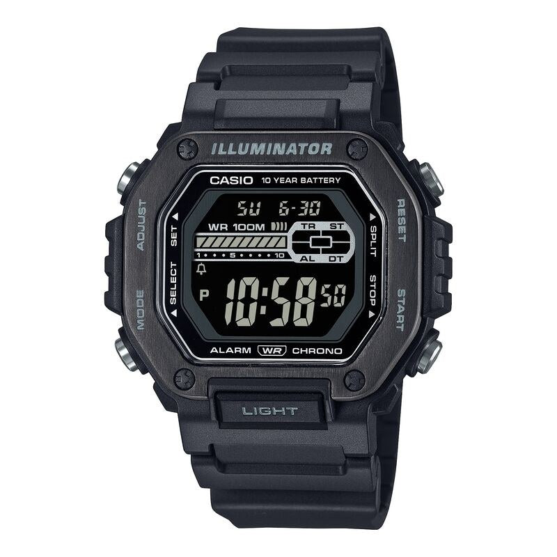 Casio Classic MWD110HB-1BV Black quartz resin watch