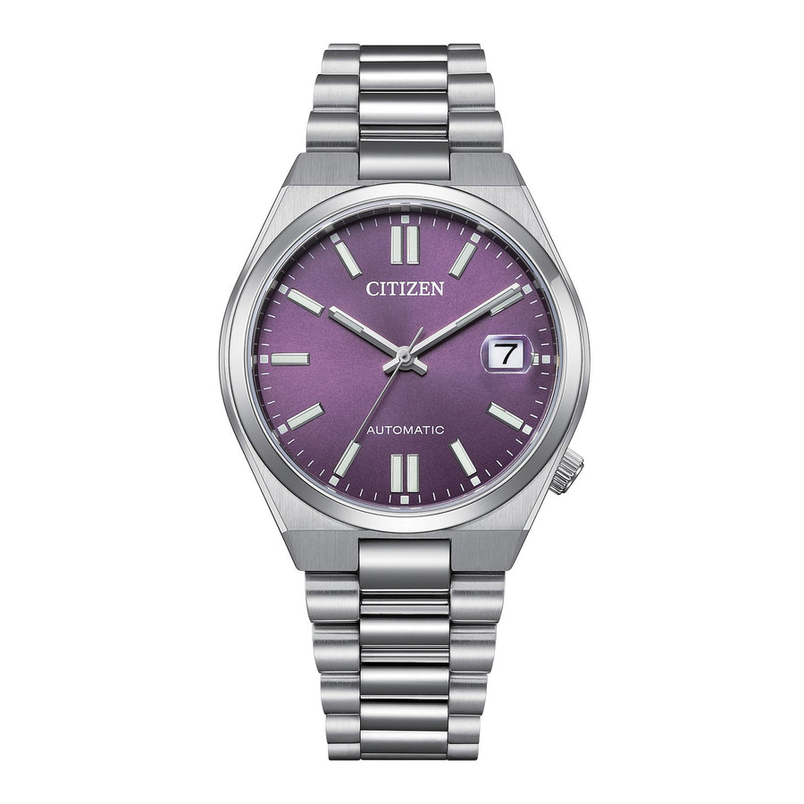 Citizen Tsuyosa 37mm NJ0200-50W Purple automatic stainless steel watch